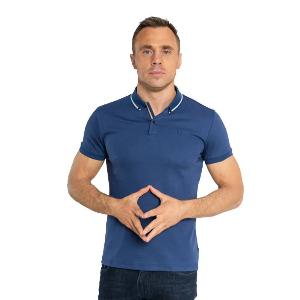 XV Kings Tommy Bowe Polo - Burnham Deep Ocean